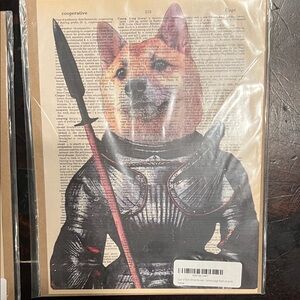 Dog Warrior Art Print